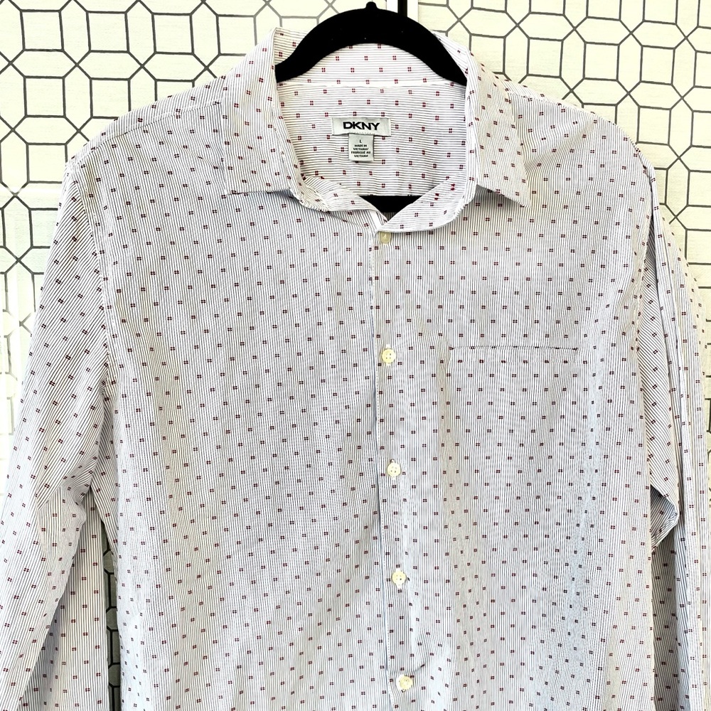 Men’s DKNY long sleeve shirt - Large